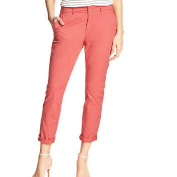 Banana Republic Pants - 🔥6 FOR $25 Banana Republic 12 Coral Chino Pants